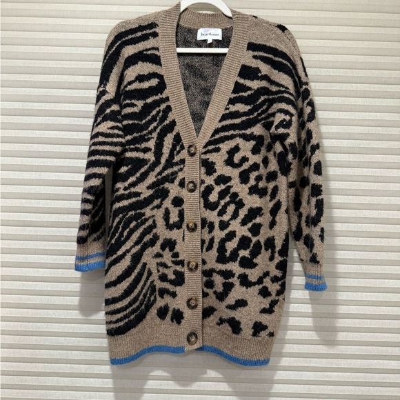 Leopard Print Cardigan - Picture 2 of 10